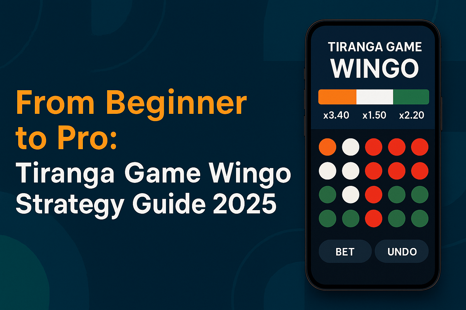 From Beginner to Pro: Tiranga Game Wingo Strategy Guide 2025 1 Tiranga Game Wingo